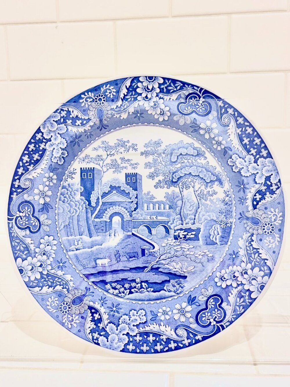 Spode Blue Room: Traditions Series: Castle Dinner Plate Made in England